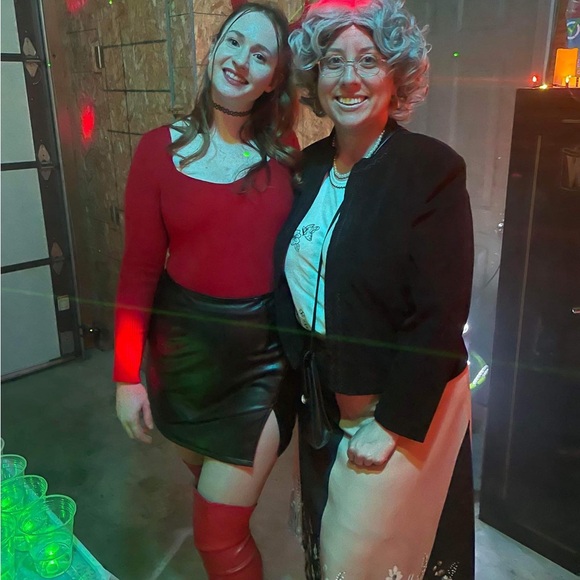 Red Thigh High Over the Knee Boots - 8.5 - Picture 13 of 13